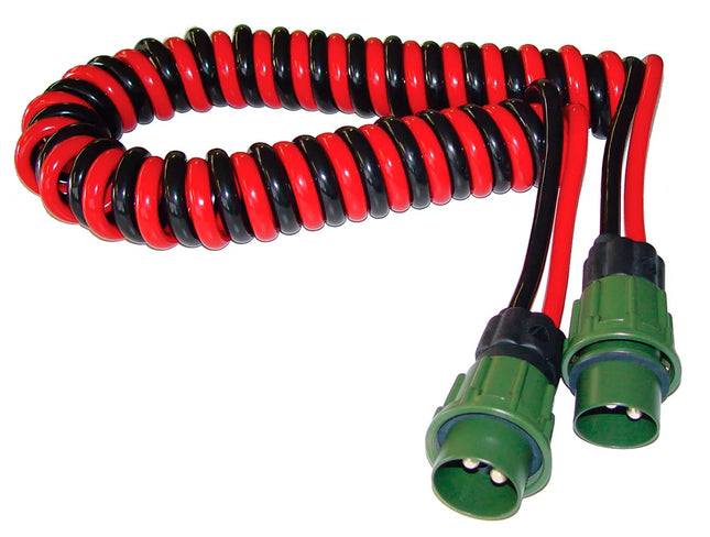 Spiralkabel 2 x 35 mm2 mit Nato-Stecker - 1 - Stück