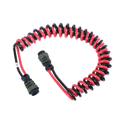 Spiralkabel 2 x 35 mm2 mit Nato-Stecker