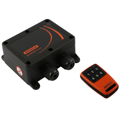 Akerströms Funk-Fernbedienungssystem 6-Kanal 12/24 V 947306000 - Hischier Auto AG