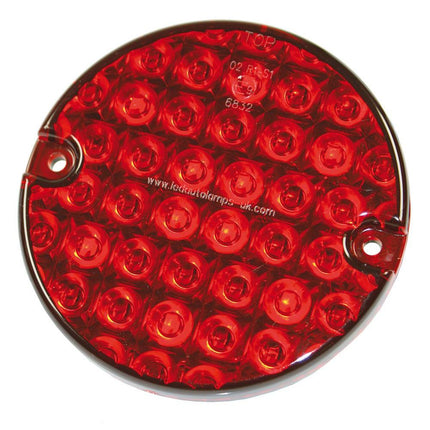 LED-Schluss-Stopleuchte rund 12/24 V IP67 - 1 - Stück LED autolamps