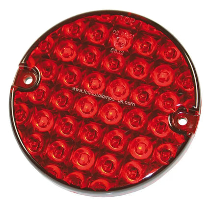 LED-Nebelschlussleuchte rund 12/24 V IP67 - 95FM - 1 - Stück LED autolamps
