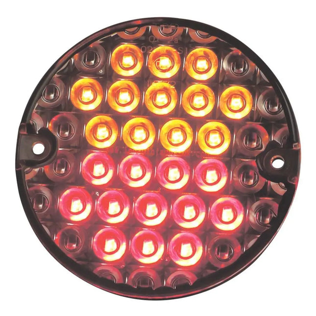 LED-Schluss-Stop-Blinkleuchte rund 12/24 V - 95STIM - 1 - Stück LED autolamps