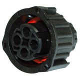 Buchsengehäuse AMP 4-pol. wasserd. IP67 967325/1