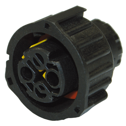 Buchsengehäuse AMP 2-pol. wasserd. IP67