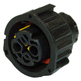 Buchsengehäuse AMP 2-pol. wasserd. IP67 967325/3