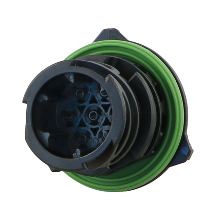 Stiftgehäuse AMP 7-pol. wasserd. IP67