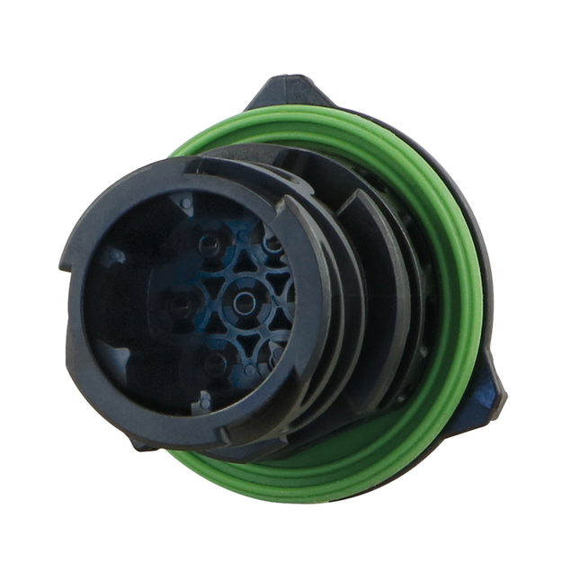 Stiftgehäuse AMP 7-pol. wasserd. IP67