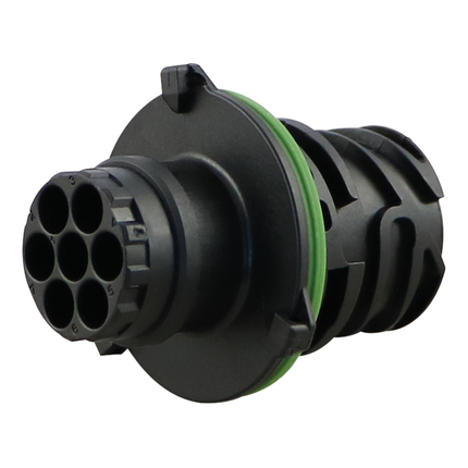 Stiftgehäuse AMP 7-pol. wasserd. IP67