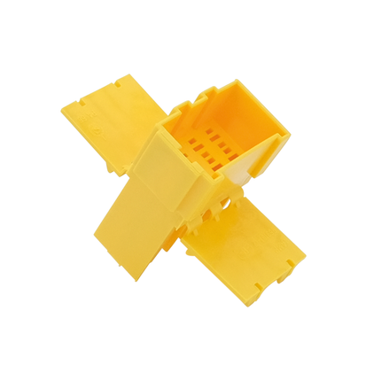 Steckgehäuse Junior Timer 8-pol AMP gelb 969191/2 - Hischier Auto AG