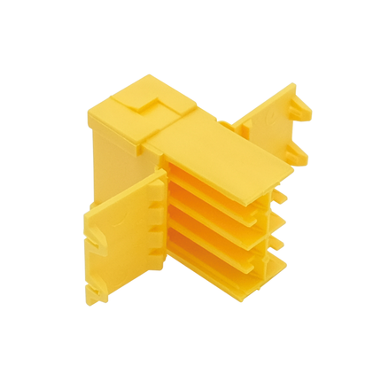 Steckgehäuse Junior Timer 8-pol AMP gelb 969191/2 - Hischier Auto AG