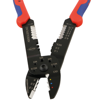 Knipex Kabelschuhzange für isolierte/unisol. Kabelschuhe 9722240 - Hischier Auto AG