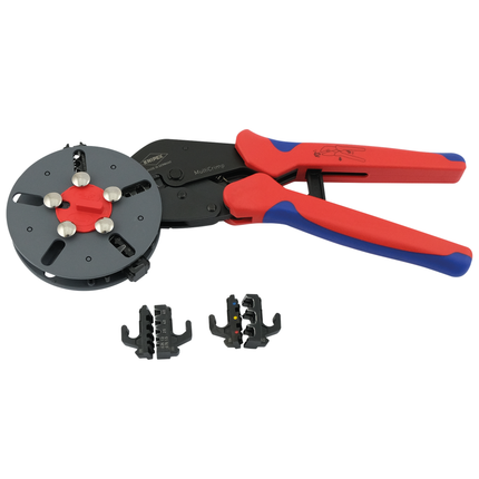 Knipex MultiCrimp, Crimpzange mit Wechselmagazin