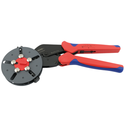Knipex MultiCrimp, Crimpzange mit Wechselmagazin