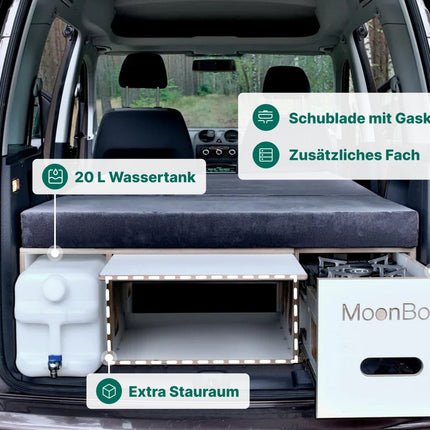 Moonbox Campingbox Minivan 115cm Weiss Moonbox