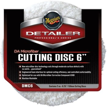 Meguiar's Mikrofaserpad Cutting Disc ø 150 mm / Pack à 2 Stk. - Hischier Auto AG