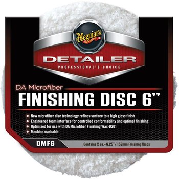 Meguiar's Mikrofaser Finishing Pad ø 150 mm / Pack à 2 Stk. - Hischier Auto AG