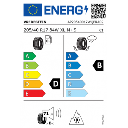 VREDESTEIN QUATRAC PRO ALLWETTER X28JJ -