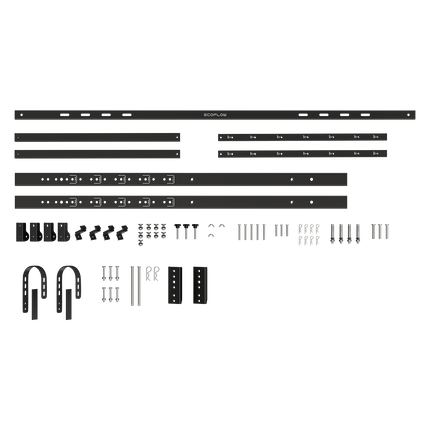 flexibel einstellbare Halterung für das 400 W starre Solarpanel von EcoFlow EFGSB/ADJ - Hischier Auto AG