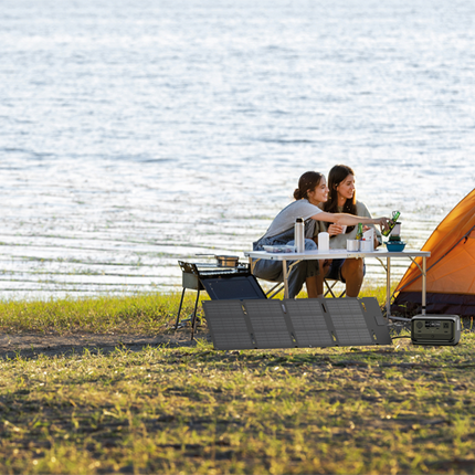 EcoFlow – Mono-Solarpanel, faltbar, 60 W, mit USB-C-Anschluss