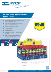 WD40/Display Aktion und WD40/BR/12 Hischier Auto AG