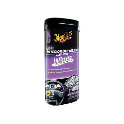 Meguiar's QID - Reinigungstücher - 30 Stk. - Quik Interior Detailer Cleaner Wipes - Hischier Auto AG