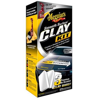 Meguiar's Smooth Surface Clay Kit, 3x60 g - Hischier Auto AG
