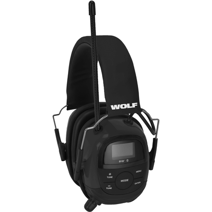 WOLF Headset PRO Gehörschutz mit FM/DAB+-Radio H100400/2 - Hischier Auto AG