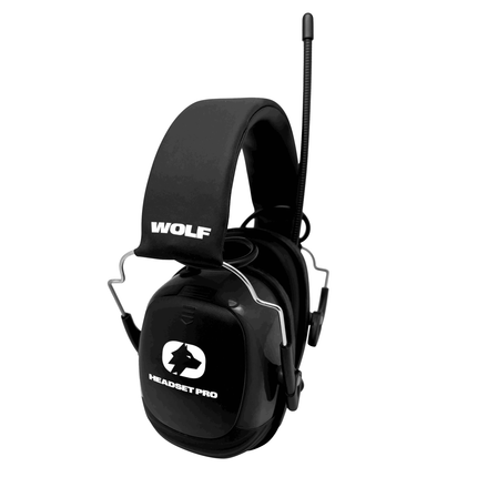 WOLF Headset PRO Gehörschutz mit FM/DAB+-Radio H100400/2 - Hischier Auto AG