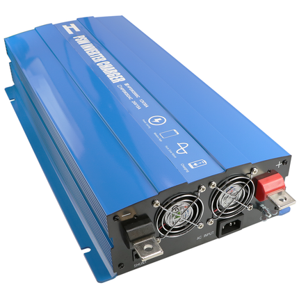 Sinus-Wechselrichter-Ladegerät mit LCD Display 12 -> 230 V 2’000 W