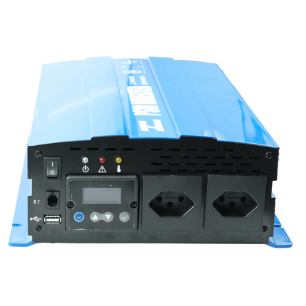 Sinus-Wechselrichter mit LCD Display 24 -> 230 V 2’000 W