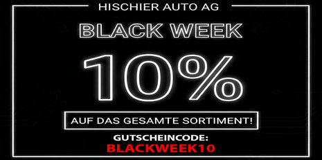 Black Week - 10% auf alles!