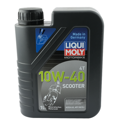 LIQUI MOLY Motoröl - 4T SAE SJ 10W-40 (1 L) - Hischier Auto AG