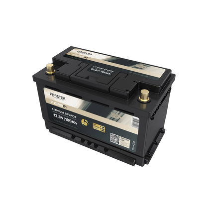 Forster LiFePO4 Lithium-Batterie 12 V 100 Ah High Power Li12V100Ah/FHPD - Hischier Auto AG