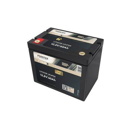 Forster LiFePO4 Lithium-Batterie 12 V 60 Ah High Power Li12V60Ah/FHP - Hischier Auto AG