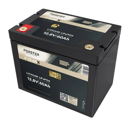 Forster LiFePO4 Lithium-Batterie 12 V 60 Ah High Power - Li12V60Ah/FHP - Stück