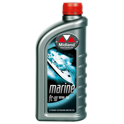 Marine FC-W 10W-30 Motorenöl für 4-Takt-Aussenbordmotoren 1 Liter