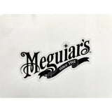 Meguiar's Aufkleber Logo Schwarz, L= 15 cm