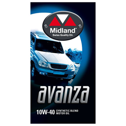 Avanza 10W-40 Synthetisches Motorenöl 1 Liter