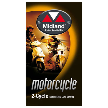Motorcycle 2-Cycle Synthetisches 2-Takt Motorenöl 1 Liter