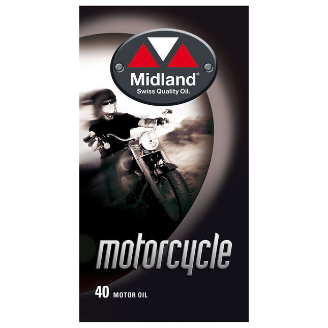 Motorcycle 40 Mineralisches 4-Takt Motorenöl 1 Liter