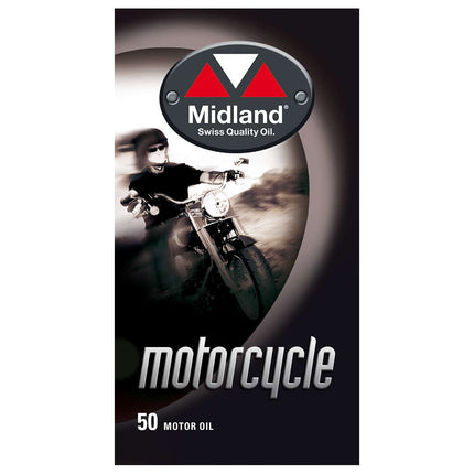 Motorcycle 50 Mineralisches 4-Takt Motorenöl 1 Liter