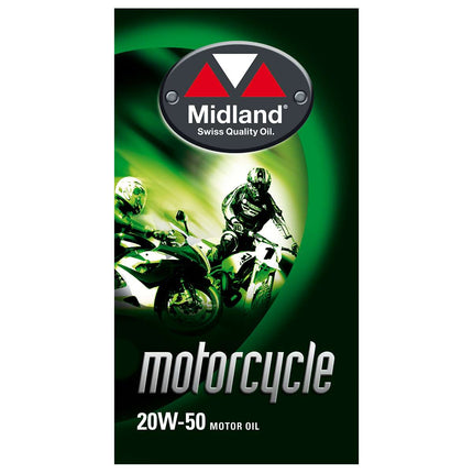 Motorcycle 20W-50 Mineralisches 4-Takt Motorenöl 1 Liter
