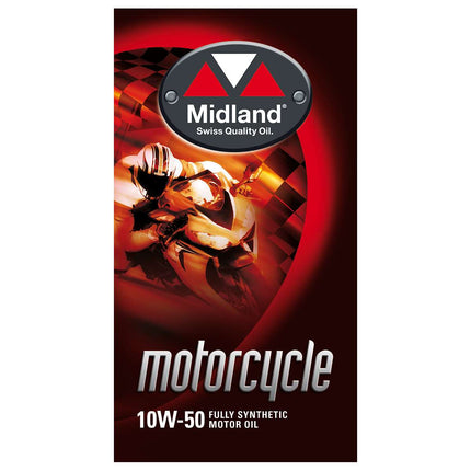 Motorcycle 10W-50 Vollsynthetisches 4-Takt Motorenöl 1 Liter