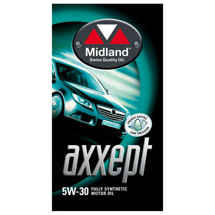 Axxept 5W-30 Vollsynthetisches Motorenöl 1 Liter