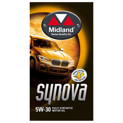 Synova 5W-30 Vollsynthetisches Motorenöl 1 Liter