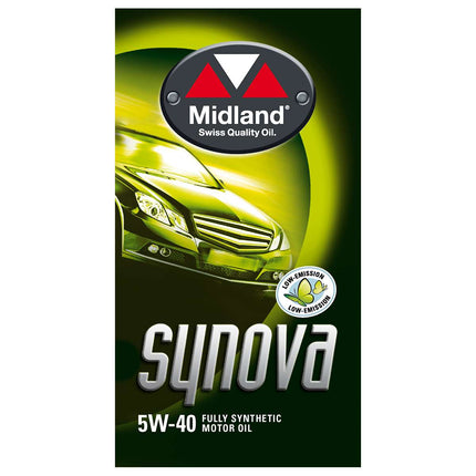 Synova 5W-40 Vollsynthetisches Motorenöl 1 Liter