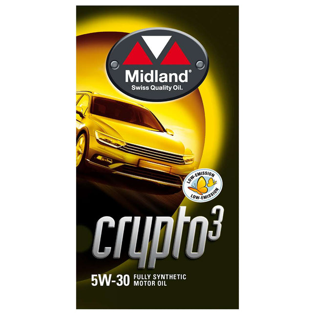 Crypto-3 5W-30 Vollsynthetisches Motorenöl 1 Liter