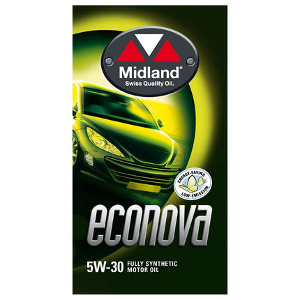 Econova 5W-30 Vollsynthetisches Motorenöl 1 Liter