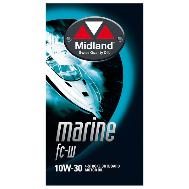 Marine FC-W 10W-30 Motorenöl für 4-Takt-Aussenbordmotoren 1 Liter