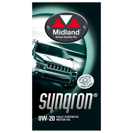 Synqron 0W-20 Vollsynthetisches Motorenöl 1 Liter